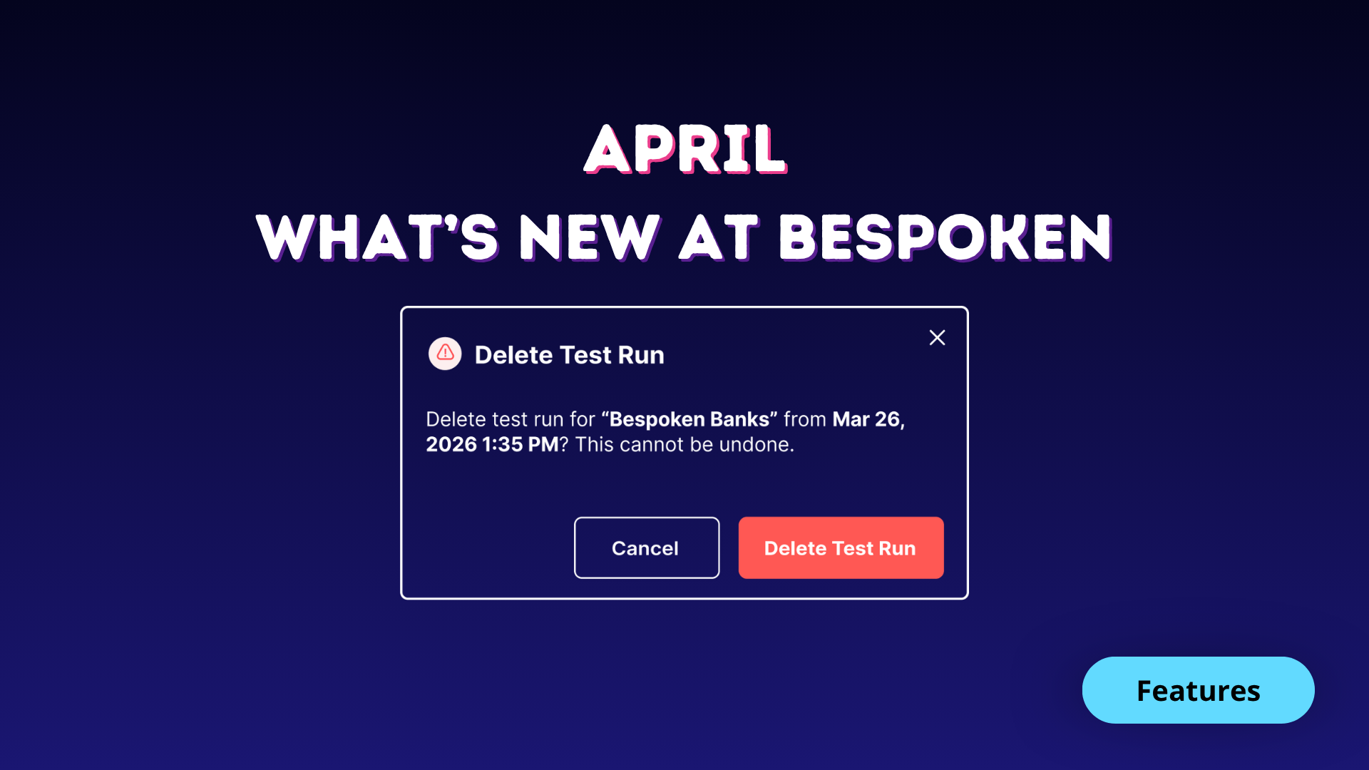 April product updates