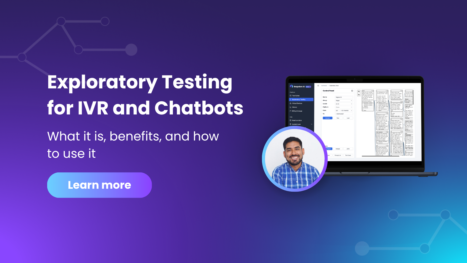 Screenshot of Bespoken Exploratory Testing